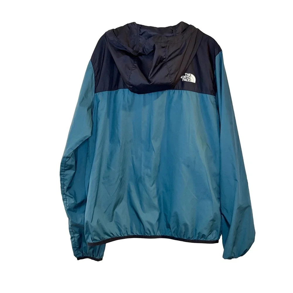 The North Face Fanorak Windwall Packable Windbreaker Jacket Color Block Men's M